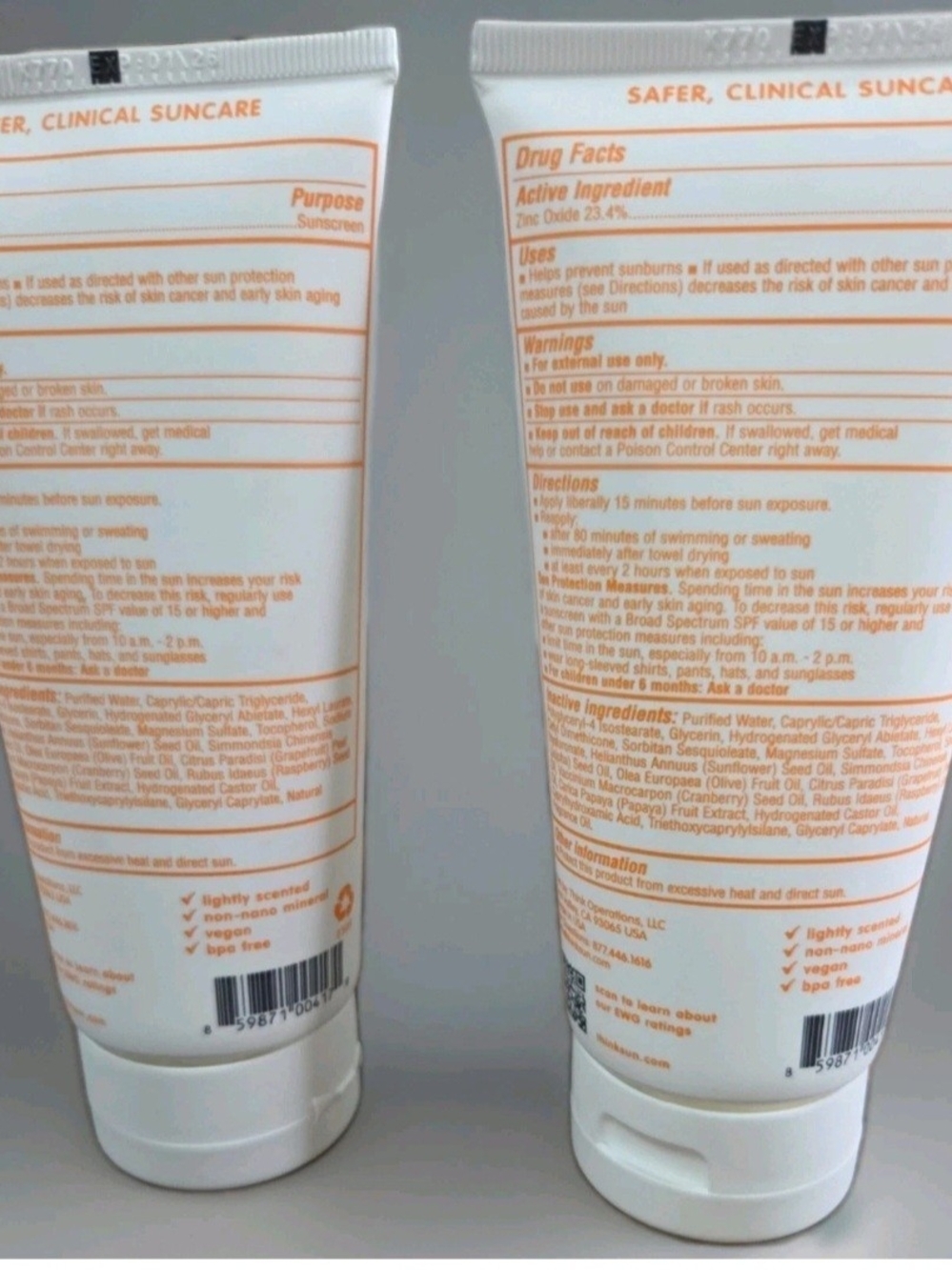​Thinkbaby Mineral Sunscreen Bundle 2 Tubes SPF 50 Face Stick - Picture 4 of 5